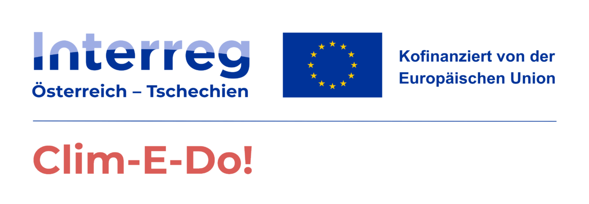 Logo Interreg Clim-E-Do! NÖ