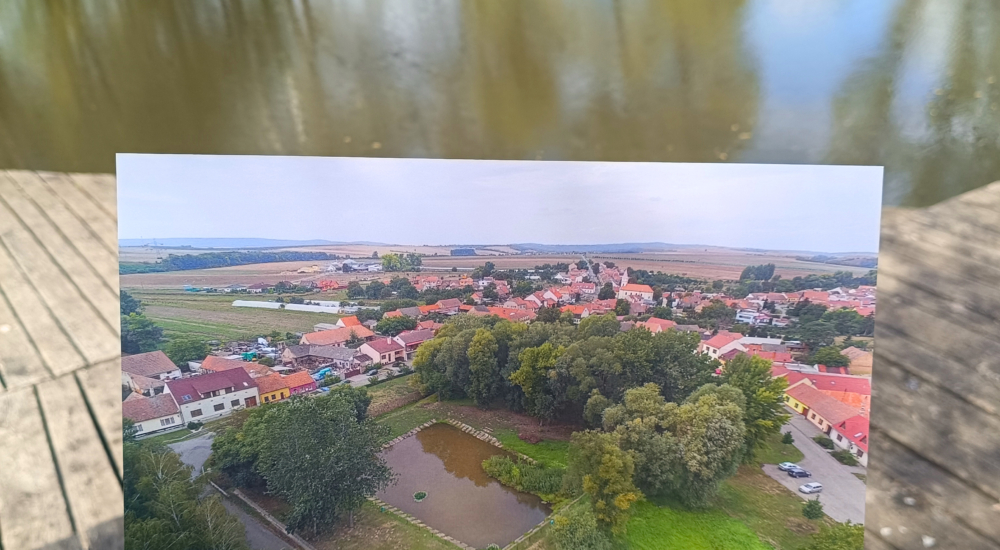 Altes Bild des See vor dem neuen See